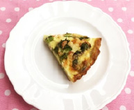 春野菜と桜エビのキッシュ